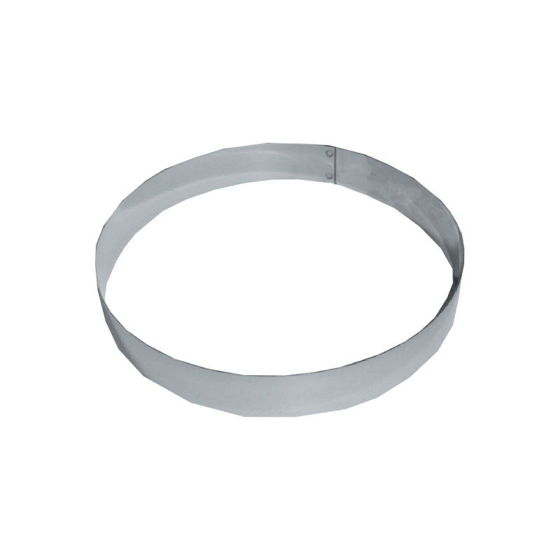 Entremet Rings RING ENTREMET CAKE ROUND S/S DIA:10XH:3.5CM (1 PC)(MF) - Lau Choy Seng ...