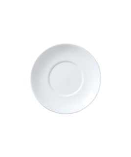 (ID) 12cm/4.75inl ESPRESSO SAUCER, COUPE WHITE (WILLIAM EDWARDS) 12PCS/CTN